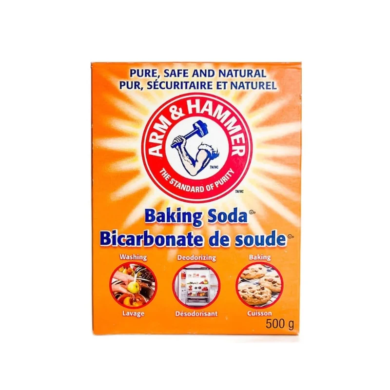 Bicarbonate de soude - Arm & Hammer Bote de 500 g (Caisse de 24), ARMBAK
